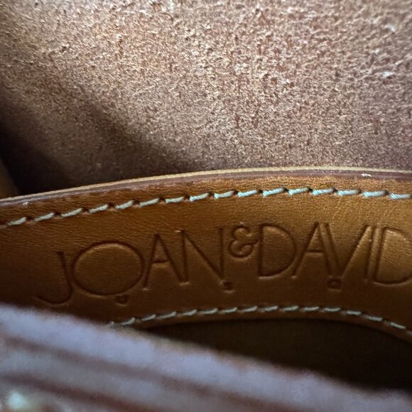 Joan David Small Leather Crossbody Camera Bag – Real Brass Hardware, Boho Chic - Picture 15 of 15